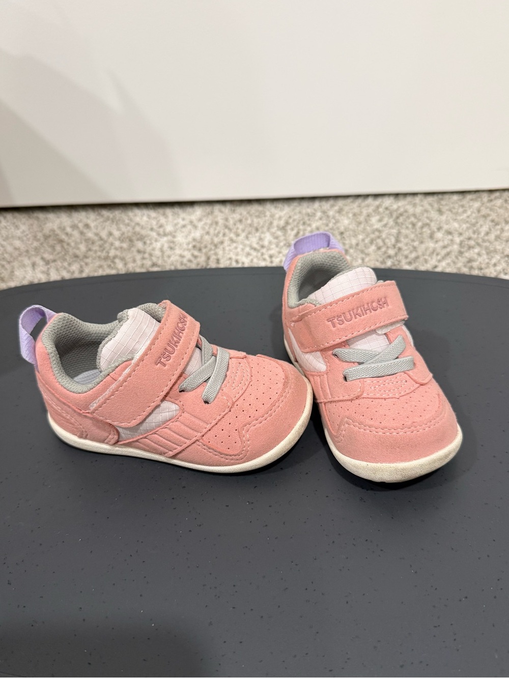 Tsukihoshi Kids' Pink Slip-On Athletic Shoes